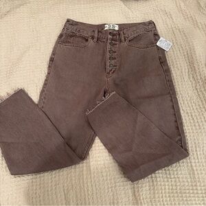 Free People Brown Women's Jeans